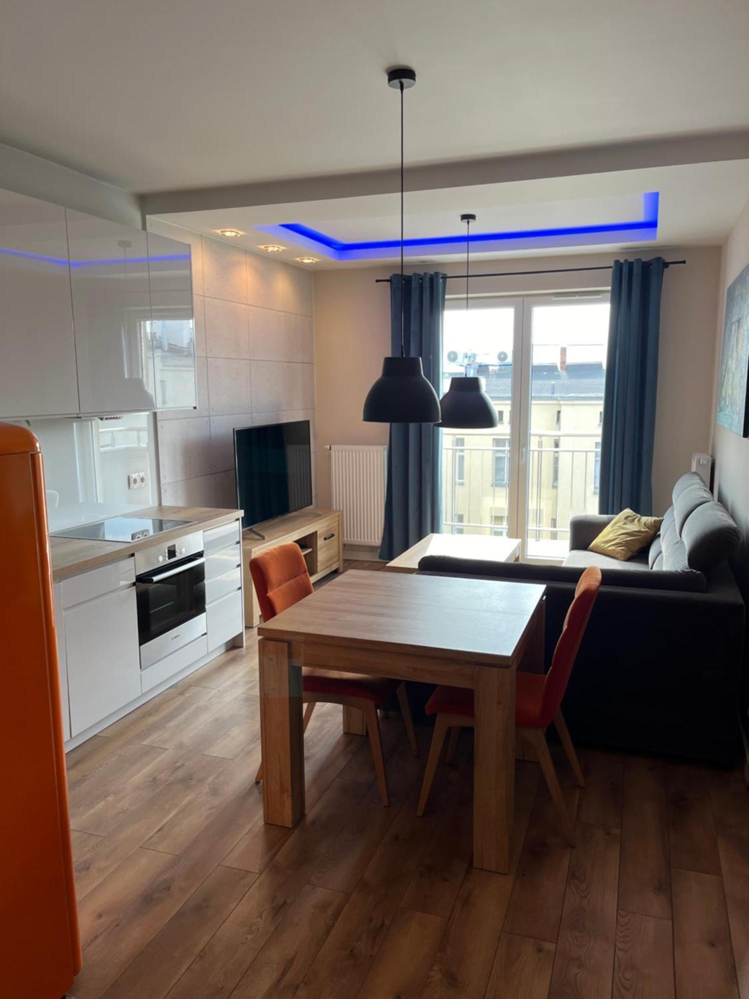 Apartament Centrum Wieckowskiego Apartment Lodź Bagian luar foto